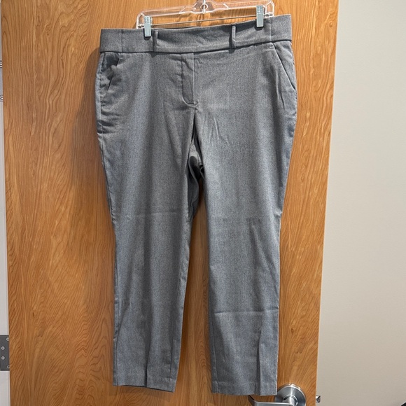 Simply Vera Vera Wang Pants - Simply Vera Vera Wang Charcoal Trousers